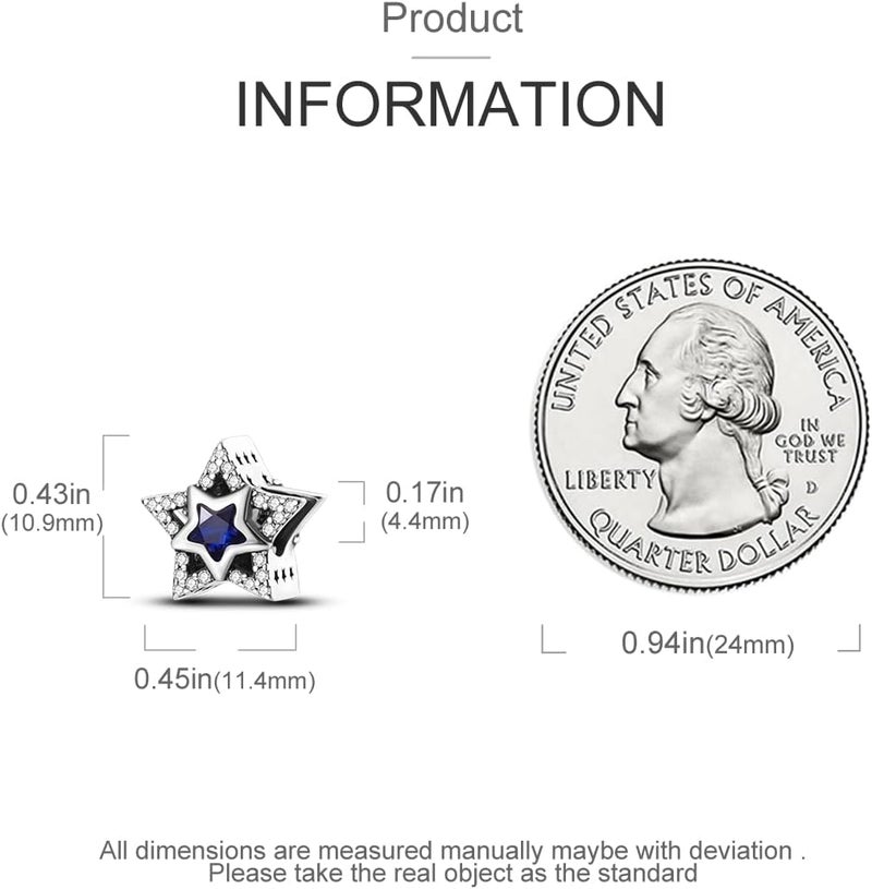 MULA 925 Sterling Silver Charms for Bracelets and Necklaces Beads Dangle Pendants Jewelry Charm for Women - Image 4